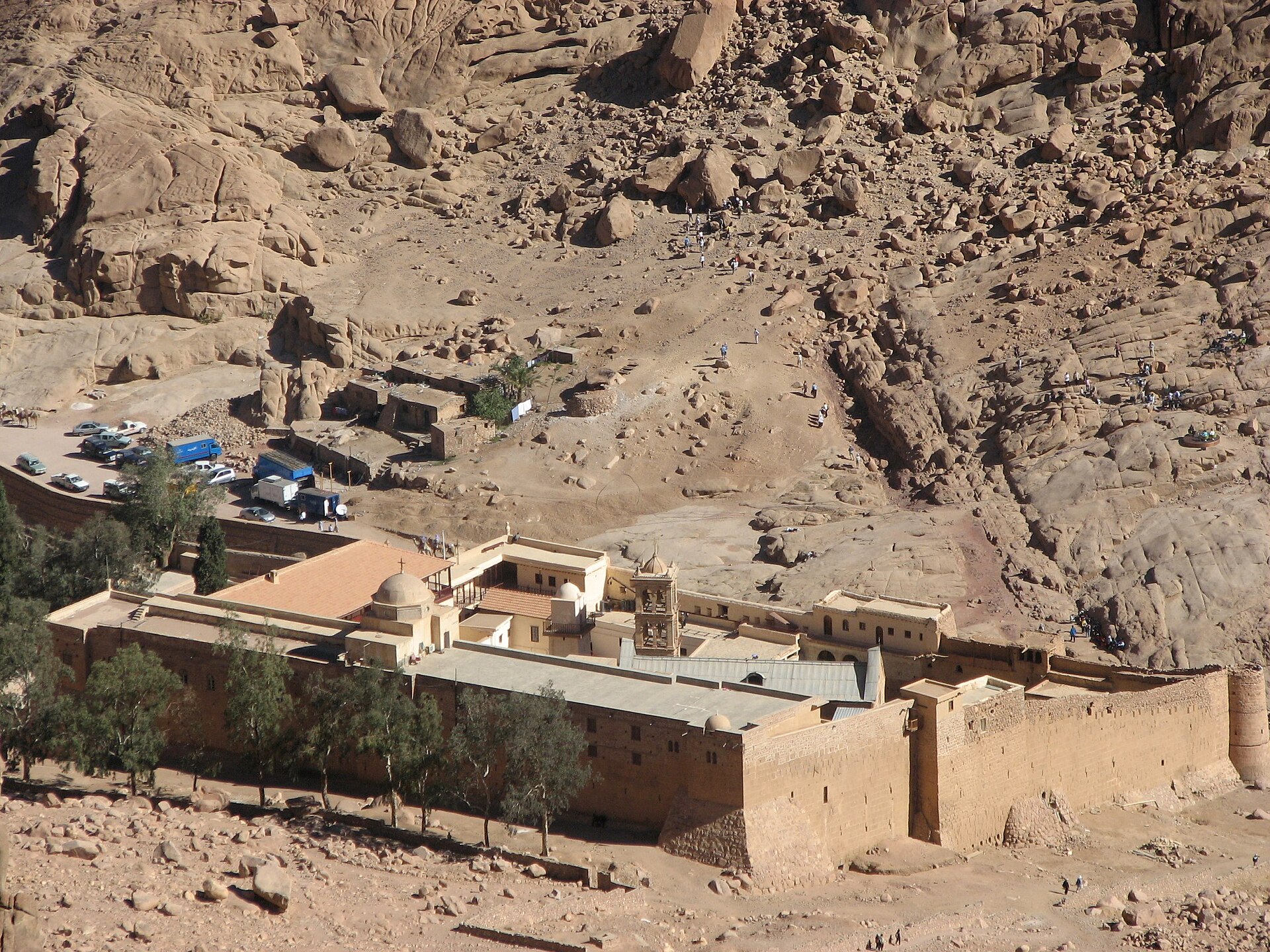 Saint Catherine's monastery at Mount Sinai
